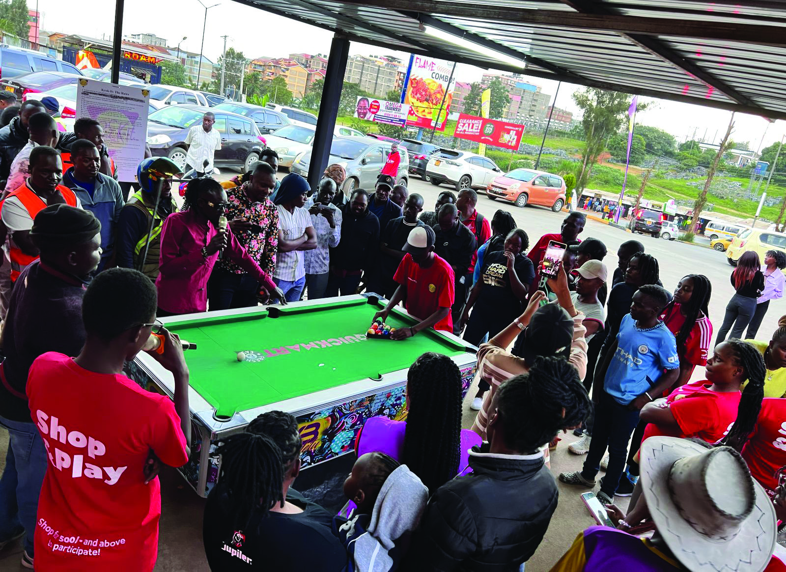 Krek-It pool table activation